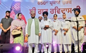500 drones engrave the spiritual legacy of Sri Guru Ravidas Ji on the sands of Malerkotla