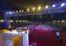 500 drones lit up the sky from Baba Ajit Singh Baba Jujhar Singh Ground in Sri Chamkaur Sahib