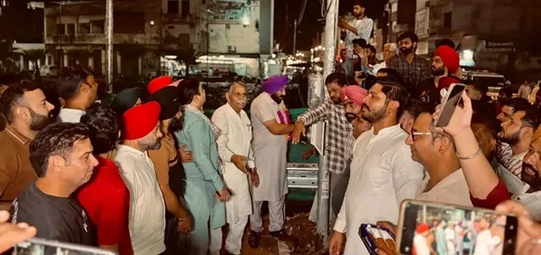 Batala is moving towards a new era of development under the leadership of MLA Sherry Kalsi, along with Hansli and at Simbal Chowk, heritage and high mast lights were inaugurated.