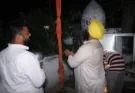 Cabinet Minister Harjot Singh Bains chanted Hanuman Chalisa at Bhajan Sandhya in village Jindwari