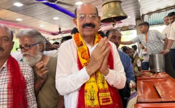 Cabinet Minister Mohinder Bhagat paid obeisance at Shri Sidh Baba Sodhal Temple