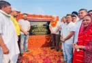 Cabinet Minister Punjab Mr. Lal Chand Kataruchak laid the foundation stone of Shingarma Bridge,