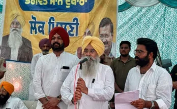 Cabinet Minister S. Khudiyan inaugurated a sports ground at village Sehna Khera at a cost of Rs. 24.86 lakhs.
