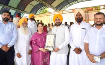 Cabinet Minister Tarunpreet Singh Saund launched 'Khedan Watan Punjab Diyan' from Khanna