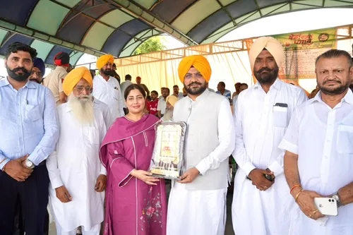 Cabinet Minister Tarunpreet Singh Saund launched 'Khedan Watan Punjab Diyan' from Khanna