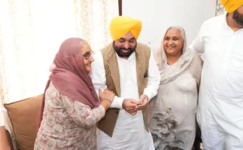 Chief Minister Bhagwant Singh Mann launched a door-to-door election campaign from Dhuri, making ‘Mann da Munafa’ the focus of the campaign
