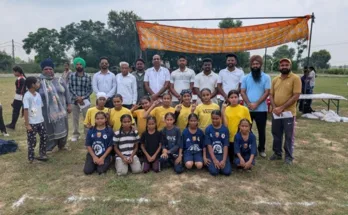 Cricket semi-final matches on third day at Bhawanigarh; Players above 60 years of age also showed their skills in the game