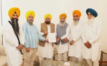 A delegation of Shiromani Akali Dal (Punar Surjit) met Chief Minister Bhagwant Singh Mann regarding the demand for an SIT investigation.