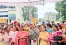 ਅਕਾਲੀ ਦਲ ਦੇ ਦਫ਼ਤਰ ਵਿੱਚ ਬਜ਼ੁਰਗ ਦਲਿਤ ਔਰਤ ਨਾਲ ਕੁੱਟਮਾਰ ਖ਼ਿਲਾਫ਼ ਆਪ ਮਹਿਲਾ ਵਿੰਗ ਵੱਲੋਂ ਸਮਰਾਲਾ 'ਚ ਭਾਰੀ ਰੋਸ ਪ੍ਰਦਰਸ਼ਨ