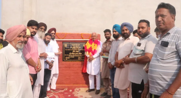 ਕੈਬਨਿਟ ਮੰਤਰੀ ਬਰਿੰਦਰ ਕੁਮਾਰ ਗੋਇਲ ਵੱਲੋਂ ਲਹਿਰਾਗਾਗਾ ਹਲਕੇ ਦੇ ਪਿੰਡਾਂ ਨੂੰ ਵੱਡੀ ਸੌਗਾਤ