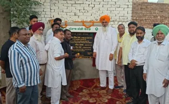 ਵਿਧਾਇਕ ਸੇਖੋਂ ਨੇ ਸ਼ਮਸ਼ਾਨਘਾਟ ਵਿਖੇ ਕਰੀਬ 10 ਲੱਖ ਰੁਪਏ ਦੀ ਲਾਗਤ ਨਾਲ ਸ਼ੈੱਡ ਤੇ ਇੰਟਰਲਾਕ ਟਾਈਲਾਂ ਲਗਾਉਣ ਦੇ ਕੰਮ ਦਾ ਨੀਂਹ ਪੱਥਰ ਰੱਖਿਆ