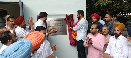 ਸੰਸਦ ਮੈਂਬਰ ਮੀਤ ਹੇਅਰ ਵਲੋਂ ਚਿੰਟੂ ਪਾਰਕ 'ਚ 45 ਲੱਖ ਦੀ ਲਾਗਤ ਵਾਲੇ ਟਿਊਬਵੈੱਲ ਦਾ ਉਦਘਾਟਨ