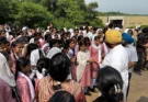 Education Minister meets government school students who came to see Virasat-e-Khalsa