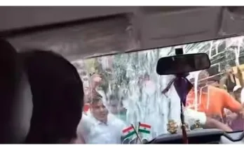 Eggs thrown at Trinamool Congress MLA Kunal Ghosh's car, once again heat has come in the state's politics.