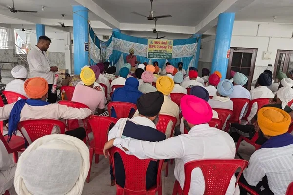 Farmers awareness camp held on stubble management
