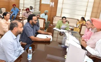 Finance Minister Harpal Singh Cheema directs the Health Department to form a joint committee to resolve the issues of NHM employees