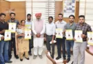 Finance Minister Harpal Singh Cheema hands over appointment letters to 12 new clerks