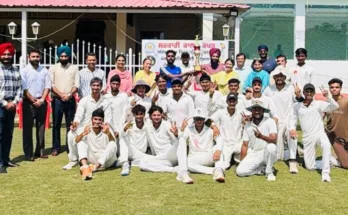 Government College Ropar won first place in the Inter-College Zone 'C' Cricket Competition.