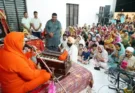 Harjot Singh Bains attended a religious function at village Saini Majra.