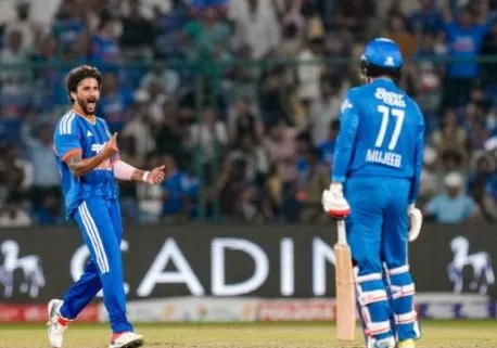 India registered a stunning 127-run victory against Afghanistan in the third and final T20I.