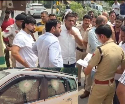 Indiscriminate firing on Scorpio vehicle while returning from court in Sonipat