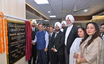Justice Pankaj Jain inaugurates ‘Mother’s Touch’ crèche, bar room and shops at Sangrur District Courts