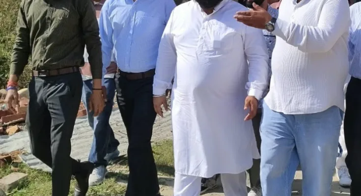 Local Government Minister Harjot Bains has been personally monitoring the cleanliness of Nangal for a month straight.