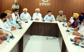 MLA S. Gurdit Singh Sekhon, Deputy Commissioner and SSP thanked the institutions, officials and the general public for the success of Baba Sheikh Farid Aagman Purb.