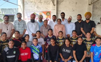 Players showed the essence of sports talent in block level competitions