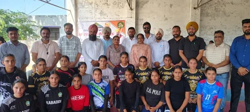 Players showed the essence of sports talent in block level competitions