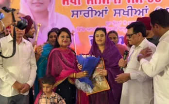 Sakhi Samman ceremony organized under the leadership of MLA Bagga