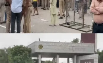 A tense situation prevailed on Sunday morning in the Lovely Professional University campus and its surrounding areas in Phagwara.