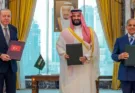 Top defense officials from Saudi Arabia, Pakistan and Turkey held a high-level meeting in Riyadh.