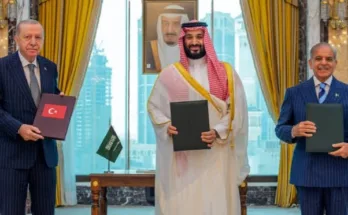 Top defense officials from Saudi Arabia, Pakistan and Turkey held a high-level meeting in Riyadh.