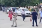 Two bike-borne assailants allegedly opened fire on a gym trainer in South Delhi's Fatehpur Beri on Monday morning.