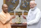 Uttar Pradesh Chief Minister Yogi Adityanath met Prime Minister Narendra Modi at his residence in New Delhi.