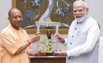 Uttar Pradesh Chief Minister Yogi Adityanath met Prime Minister Narendra Modi at his residence in New Delhi.