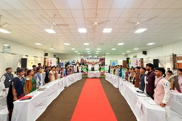 28th Regional Level Youth Parliament Program was organized at Jawahar Navodaya Vidyalaya, Village Sandhuan