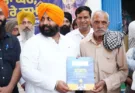 72 houses of Massewal village got ownership rights under “Mera Ghar Mere Naam”, Cabinet Minister Harjot Singh Bains gave property cards