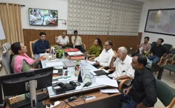 Additional District Election Officer holds meeting with representatives of political parties regarding rationalization of polling stations