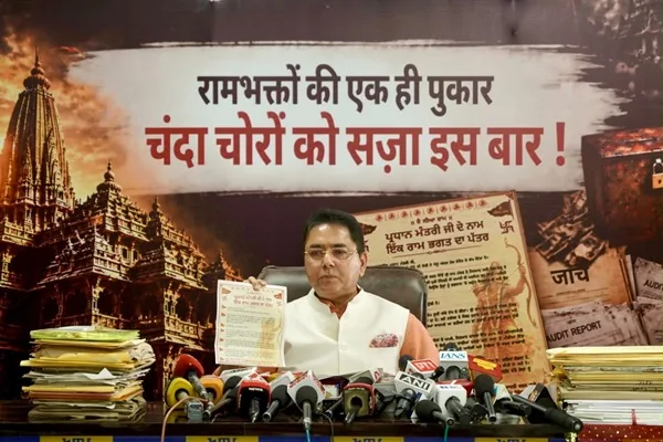 Aman Arora demands strict punishment from PM Modi in Shri Ram Temple donation theft case