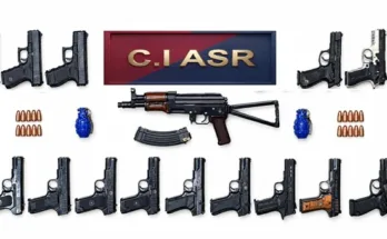 Assault rifle, 2 hand grenades and 13 pistols recovered in Amritsar; Five people including father and son arrested