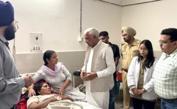 Cabinet Minister Barinder Kumar Goyal expresses deep grief over the death of eight persons in Alisher road accident