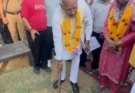 Cabinet Minister Barinder Kumar Goyal launches work on installation of two steel foot bridges in Lehra constituency