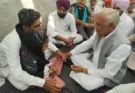 Cabinet Minister Barinder Kumar Goyal visited the homes of the families of the victims of the Alisher accident.