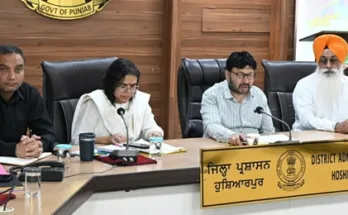 Cabinet Minister Dr. Ravjot Singh reviewed the progress of development works in Sham Churasi constituency.