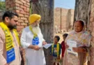 Cabinet Minister Gurmeet Singh Khudiyan conducts door-to-door campaign under 'Maan de Munafye' campaign in Kattianwali