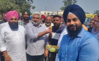 Cabinet Minister Harbhajan Singh ETO launches government procurement of paddy in Gehri Mandi