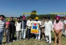 Cabinet Minister Harjot Singh Bains inaugurated various development works including the Chief Minister's Playground built at a cost of Rs. 46 lakhs in village Gajpur Bela.