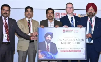 Chandigarh University, Gharuan, has taken a historic initiative to commemorate the 100th birth anniversary of the great Indian-American scientist Dr. Narinder Singh Kapani.